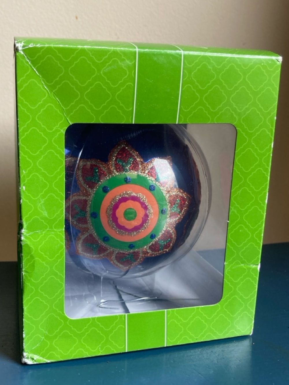 NWT Vera Bradley 2013 Venetian Paisley Holiday Ornament in Original Box